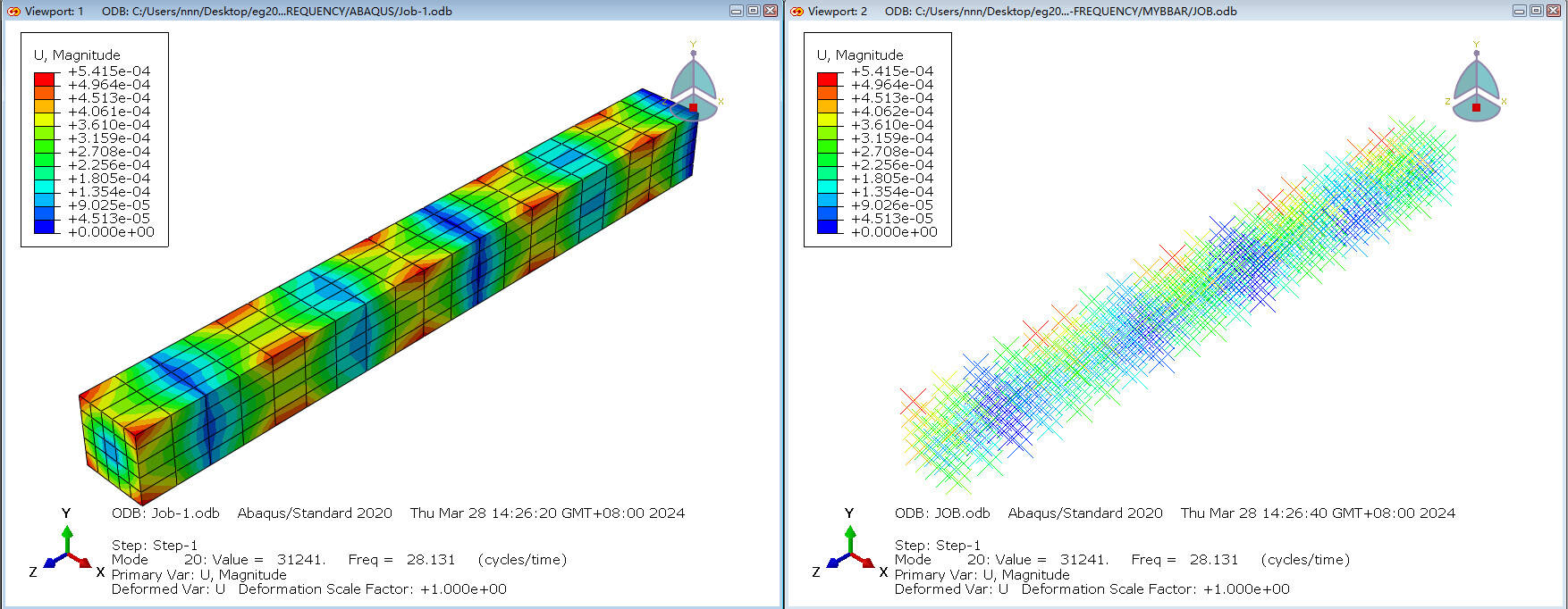 ABAQUS UEL二次开发（动力隐式C3D8自定义单元）的图14